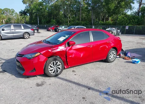 2019 Toyota Corolla Le из США, поврежденный, VIN 2T1BURHE0KC195429